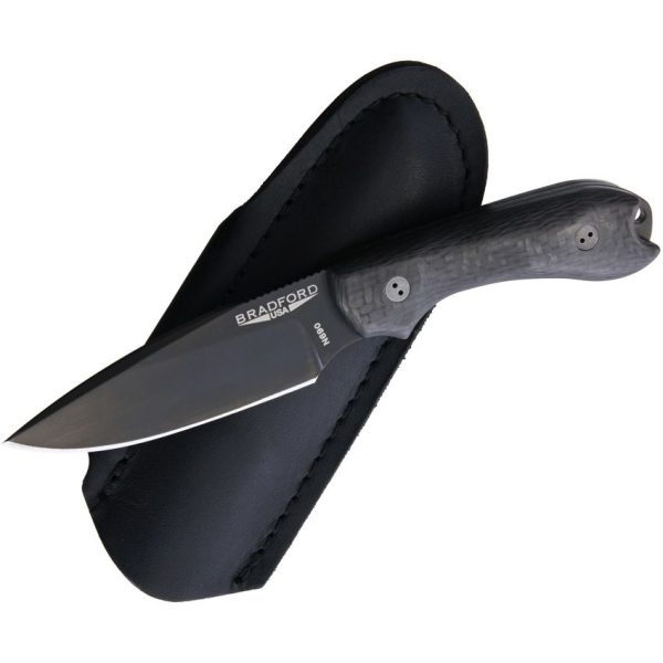 Bradford Guardian 3 DLC Fixed Blade Knife N690 Carbon Fiber