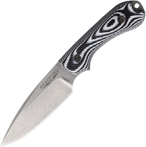 BRAD3FE118A.jpg Bradford Guardian 3 3D Fixed Blade AEB-L Stainless Black G10