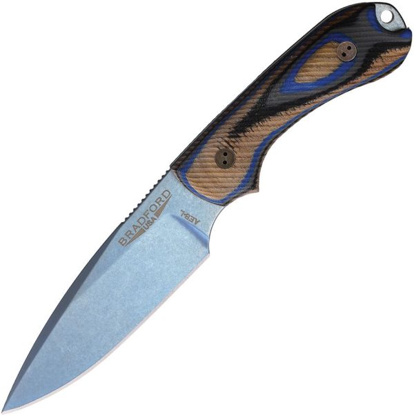 Bradford Guardian 3 Blue PVD Multi G-Wood