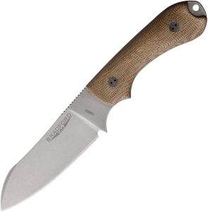 Bradford Guardian 3 Natural Fixed Blade N690 Sheepsfoot Knife