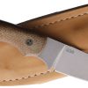 Bradford Guardian 3 Natural Fixed Blade N690 Sheepsfoot Knife