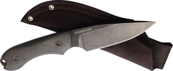 Bradford Guardian 4 Fixed Blade Knife N690 OD Micarta