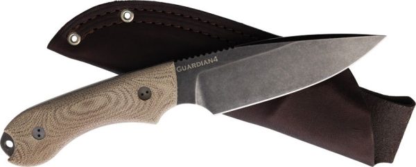 Bradford Guardian 4 3D Fixed Blade N690 Micarta Knife