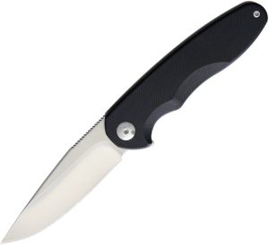 BRB212.jpg Brous Blades Specter Framelock 3" D2 Satin Folding Knife USA