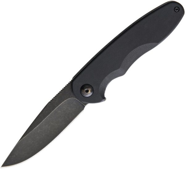Brous Blades Specter Framelock 3" D2 Steel Folding Knife Black G10