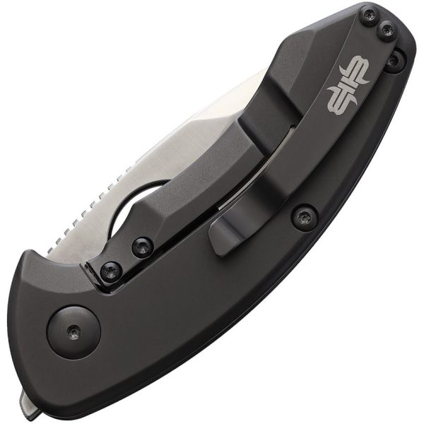 Brous Blades Silent Soldier Flipper S35VN Titanium Folding Knife