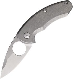 BRB264.jpg Brous Blades Silent Soldier Flipper S35VN Titanium Folding Knife