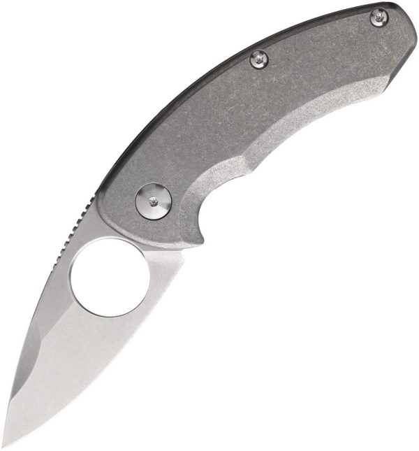 Brous Blades Silent Soldier Flipper S35VN Titanium Folding Knife