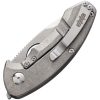 Brous Blades Silent Soldier Flipper S35VN Titanium Folding Knife