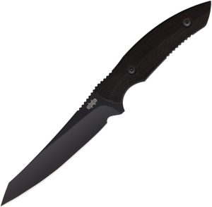 Brous Blades Mac Daddy Fixed Blade D2 Steel Black G10 USA