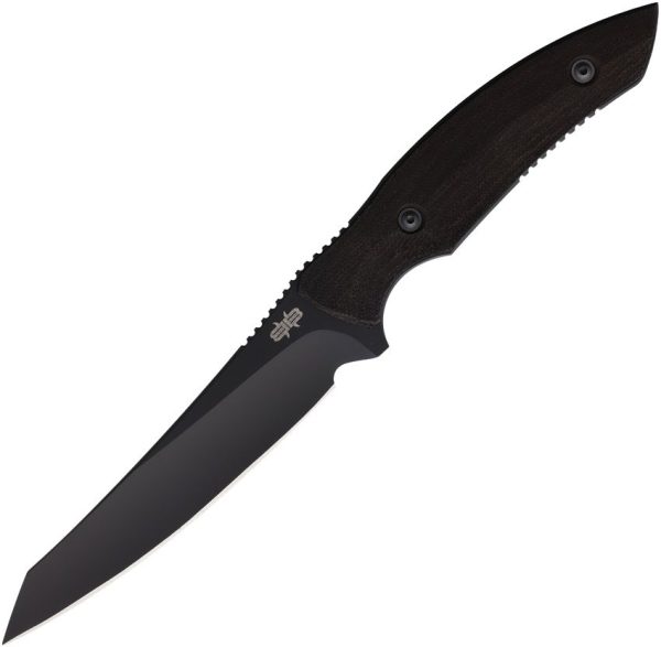 Brous Blades Mac Daddy Fixed Blade D2 Steel Black G10 USA