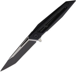 Brous Blades Gaviton Linerlock Folding Knife D2 Black G10