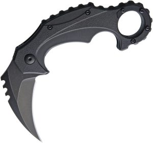 Brous Blades Enforcer Karambit Folding Knife Acid Stainless