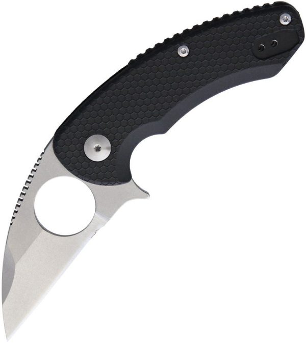 Brous Blades Silent Soldier Flipper D2 Stonewash Folding Knife