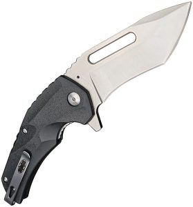 BRBM003.jpg Brous Blades Reloader Linerlock Folding Knife Satin Tanto Blade