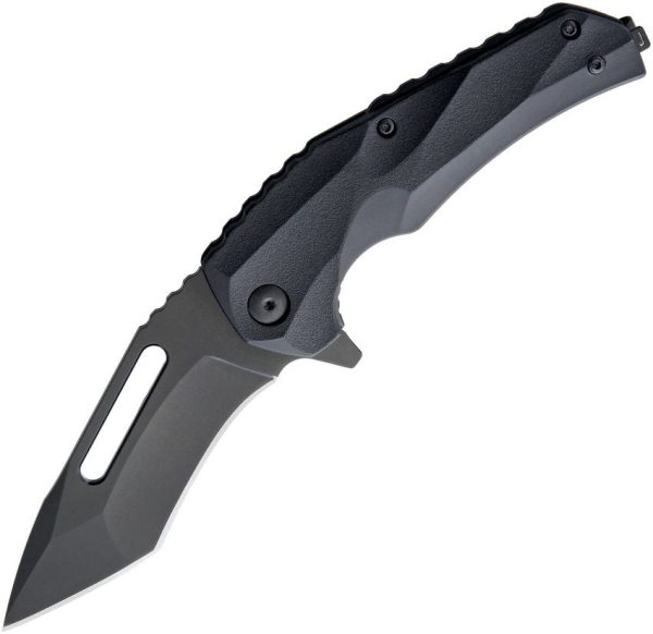 Brous Blades Reloader Linerlock Folding Knife Blackout 3.75"
