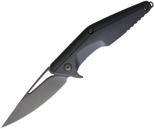 Brous Blades Division Linerlock Folding Knife Blackout 4.5"