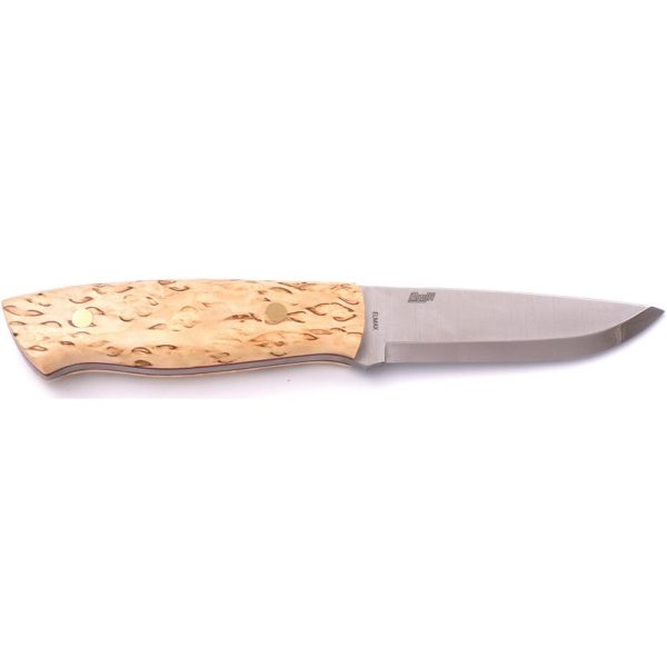 BRISA Trapper 95 Fixed Blade Elmax Steel Birch Handle Knife