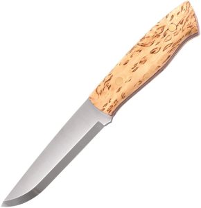 BRI073.jpg BRISA Trapper 115 Birch Fixed Blade Elmax Steel Knife Sheath