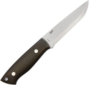 BRISA Trapper 115 Elmax Green Micarta Fixed Blade Knife