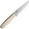 BRI079.jpg Brisa Trapper 115 Ivory Scandi Elmax Fixed Blade