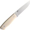 BRI080.jpg Brisa Trapper 115 Ivory Flat Ground Elmax Blade
