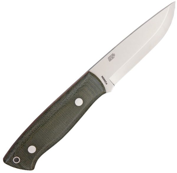 BRISA Trapper 95 Folding Knife N690Co Stainless Green Micarta