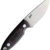 Brisa Scara 60 Fixed Blade Bison Micarta