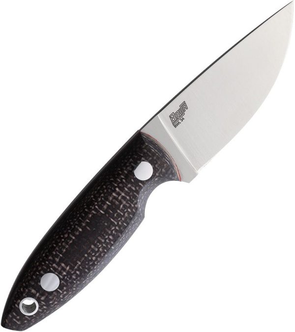 Brisa Scara 60 Fixed Blade Bison Micarta