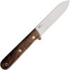 BRISA Kephart 115 Fixed Blade Knife 80CrV2 Walnut Handle
