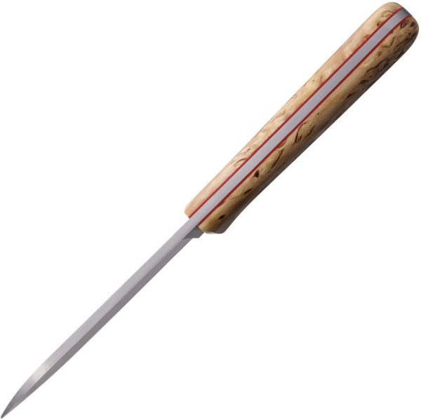 Brisa Kephart 115 Fixed Blade Knife 80CrV2 Curly Birch