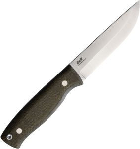 Brisa Trooper 115 Green Micarta Fixed Blade Knife 80CrV2