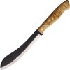 BRISA Bigmuk Curly Birch Fixed Blade Knife 80CrV2 Carbon Steel