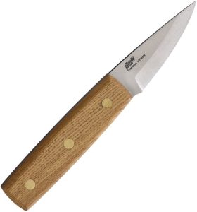 BRI421.jpg Brisa Crafter Fixed Blade Ash 14C28N Stainless Steel Knife