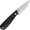 Brisa Necker 70 Green Micarta 12C27 Stainless