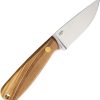 BRISA Necker 70 Fixed Blade Knife Olive Wood Sandvik 12C27