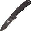 BRK1301B.jpg BRK Avispa Black Folding Knife AUS-8 Stainless 3.5" Blade