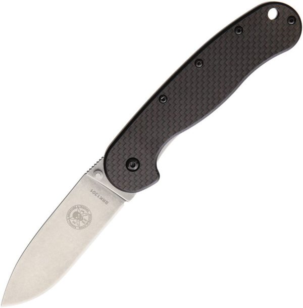BRK Avispa Framelock CF D2 Stonewash