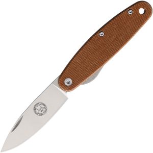 BRK Churp Linerlock Brown Canvas