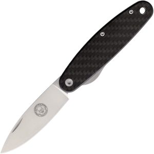 BRK Churp Linerlock Carbon Fiber Folding Knife D2 Steel