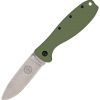 BRKR1OD.jpg BRK Zancudo Framelock 3" AUS-8A Folding Knife OD Green