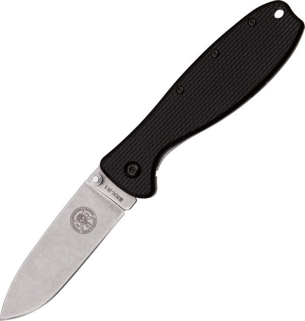 BRK Zancudo Framelock D2 Black Folding Knife 3" Blade
