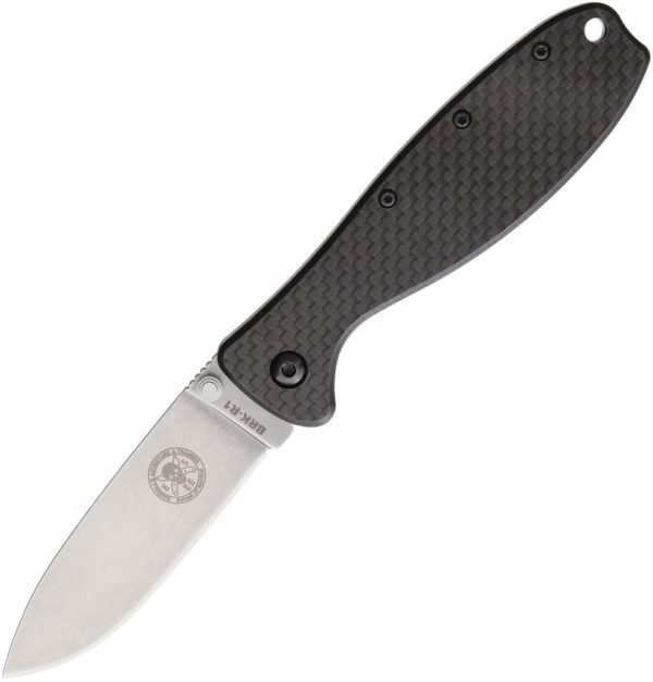 BRK Zancudo Framelock Carbon Fiber D2 Stonewash
