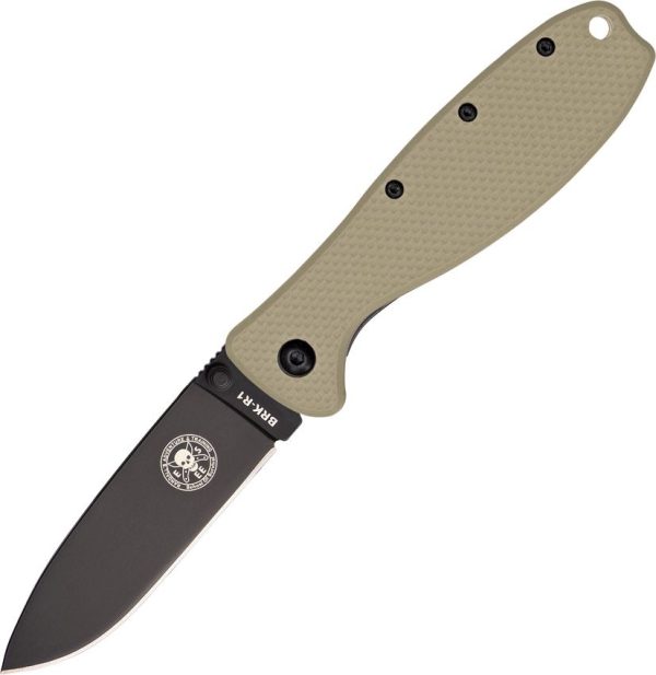 BRKR2DTB.jpg BRK Zancudo Framelock Tan/Black D2