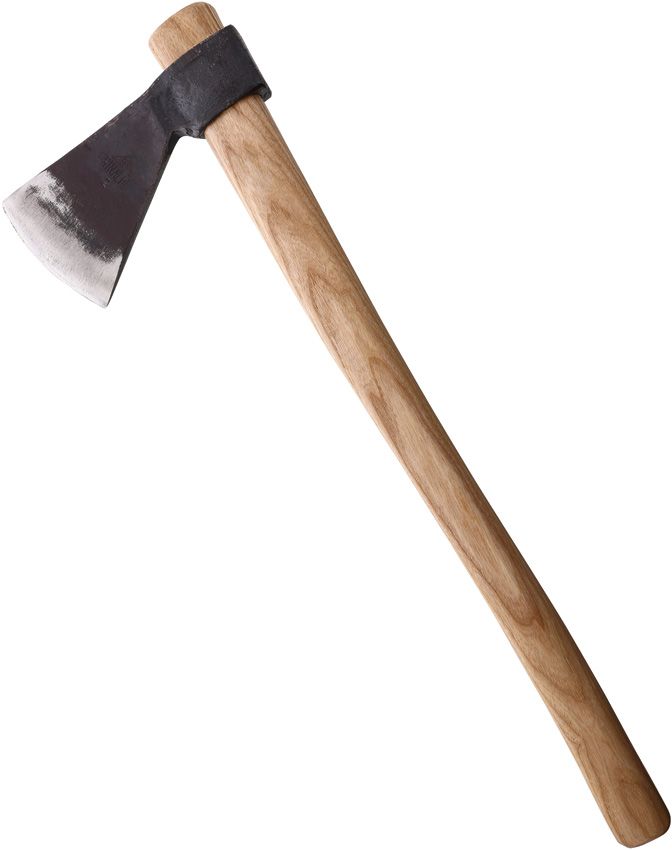 BR Rinaldi American Boy's Axe 8.38" Spring Steel Head Hickory Handle
