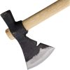 BR Rinaldi Carpenter's Axe 7.25" Spring Steel Wood Handle Italy