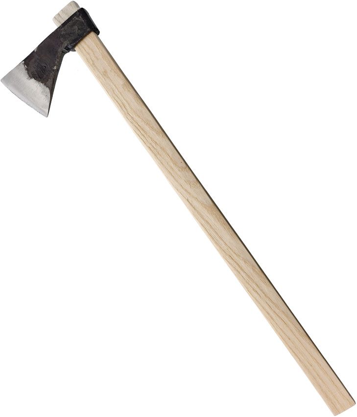 BR Rinaldi Calabria Axe 5.75" Spring Steel Head with Wood Handle