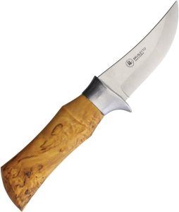 Brusletto Falken Fixed Blade Knife 1.4116 Stainless Birch Handle