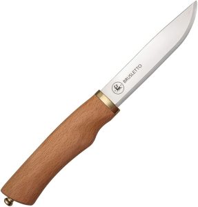 BRU10176.jpg Brusletto Spekematkniven Fixed Blade Knife 4.5" Satin Stainless
