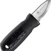 Brusletto Kongla Fixed Blade Black - Compact